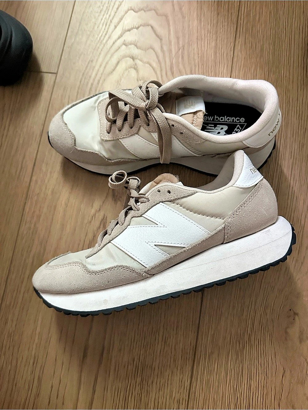 New Balance 237 Mindful Grey White Sneakers White & Beige US 7.5